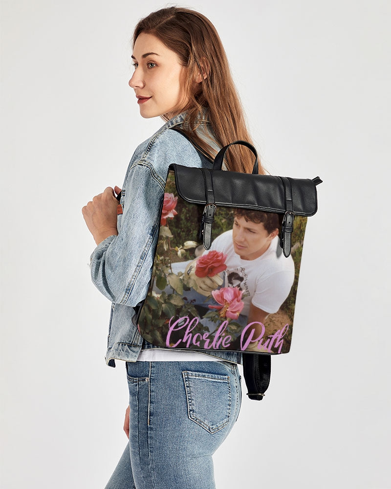 hero inspired by Charlie puth Casual Flap Backpack