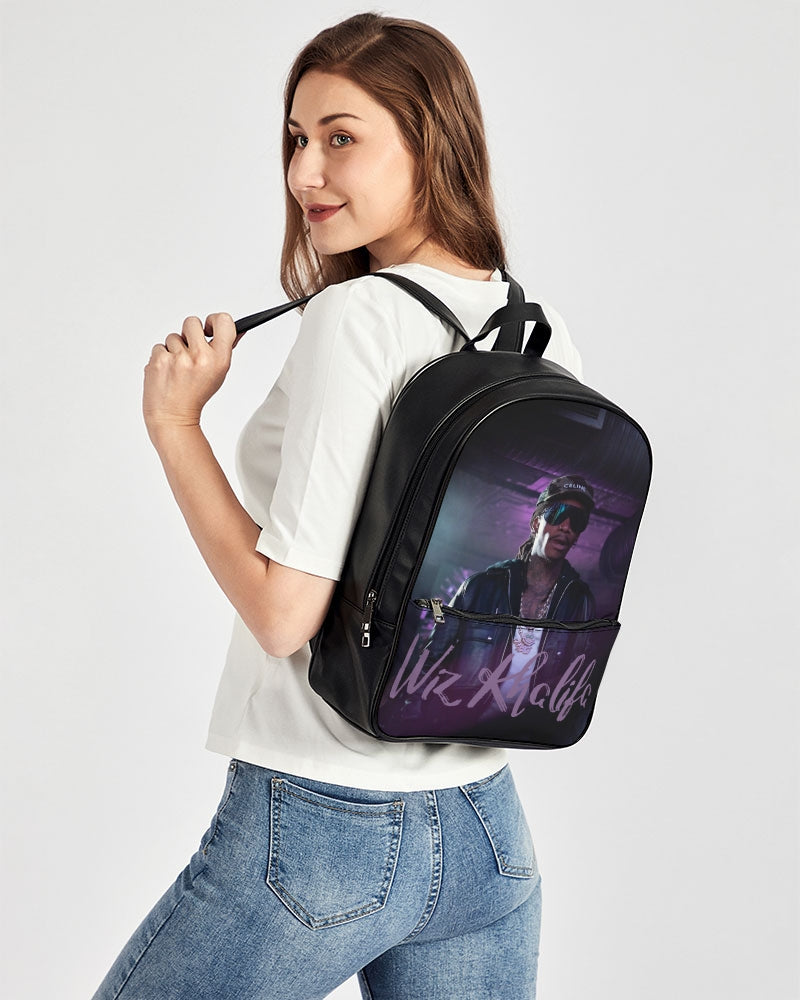 Wiz khalifa Classic Faux Leather Backpack