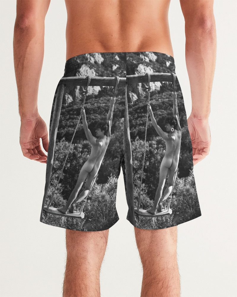 wild wild West Charlie  Men's All-Over Print Swim Trunk
