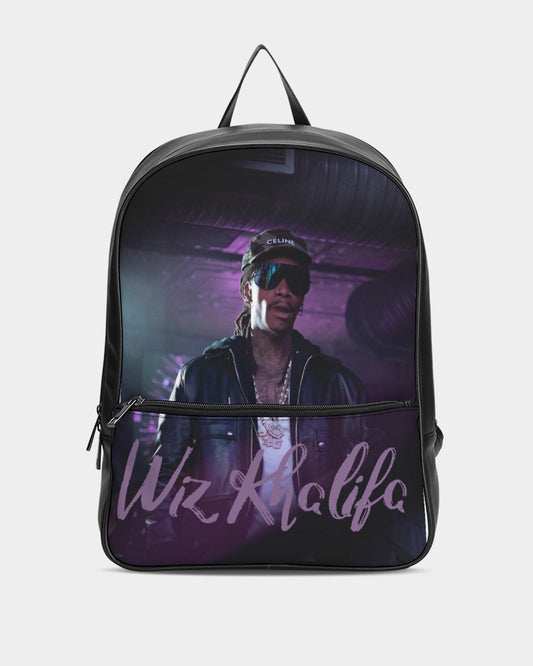 Wiz khalifa Classic Faux Leather Backpack
