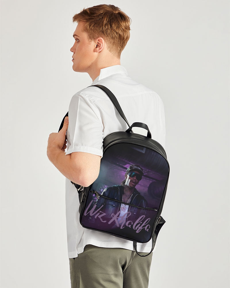 Wiz khalifa Classic Faux Leather Backpack