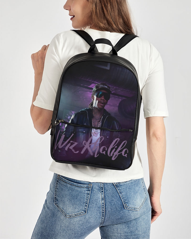 Wiz khalifa Classic Faux Leather Backpack