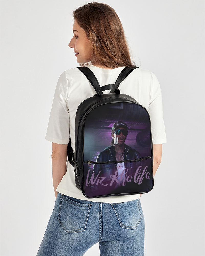 Wiz khalifa Classic Faux Leather Backpack