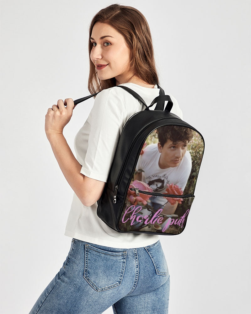 Hero Classic Faux Leather Backpack