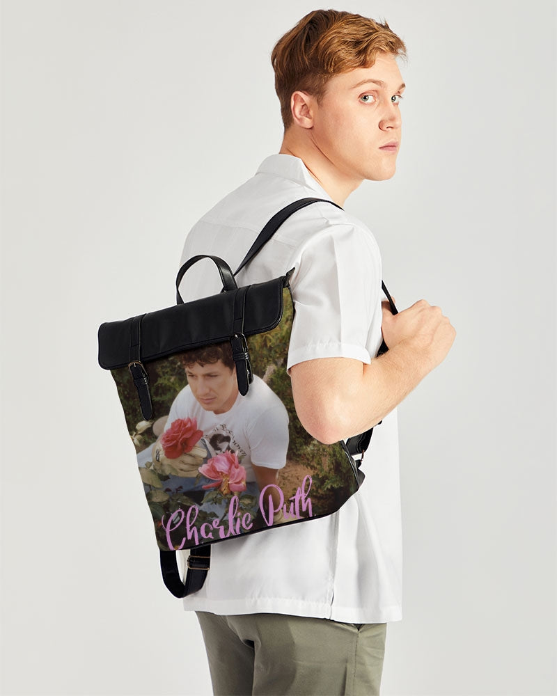 hero inspired by Charlie puth Casual Flap Backpack