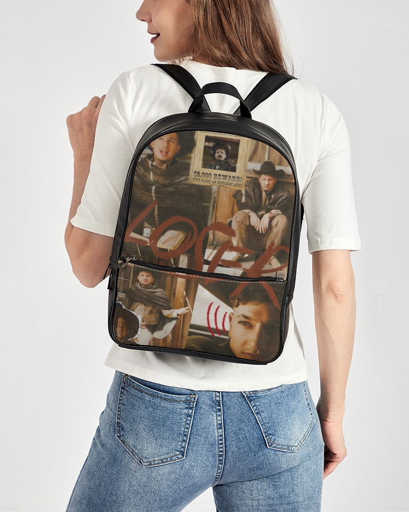 Loser puth inspired bag Classic Faux Leather Backpack