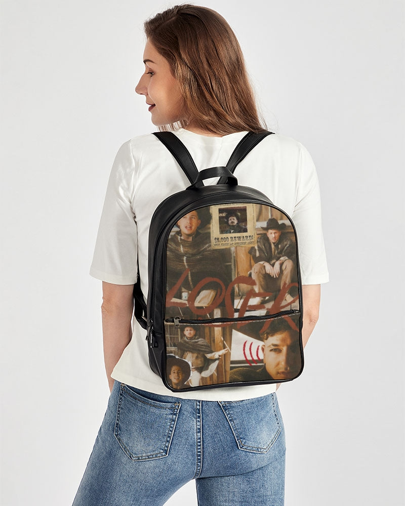 Loser puth inspired bag Classic Faux Leather Backpack