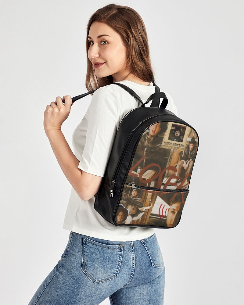 Loser puth inspired bag Classic Faux Leather Backpack