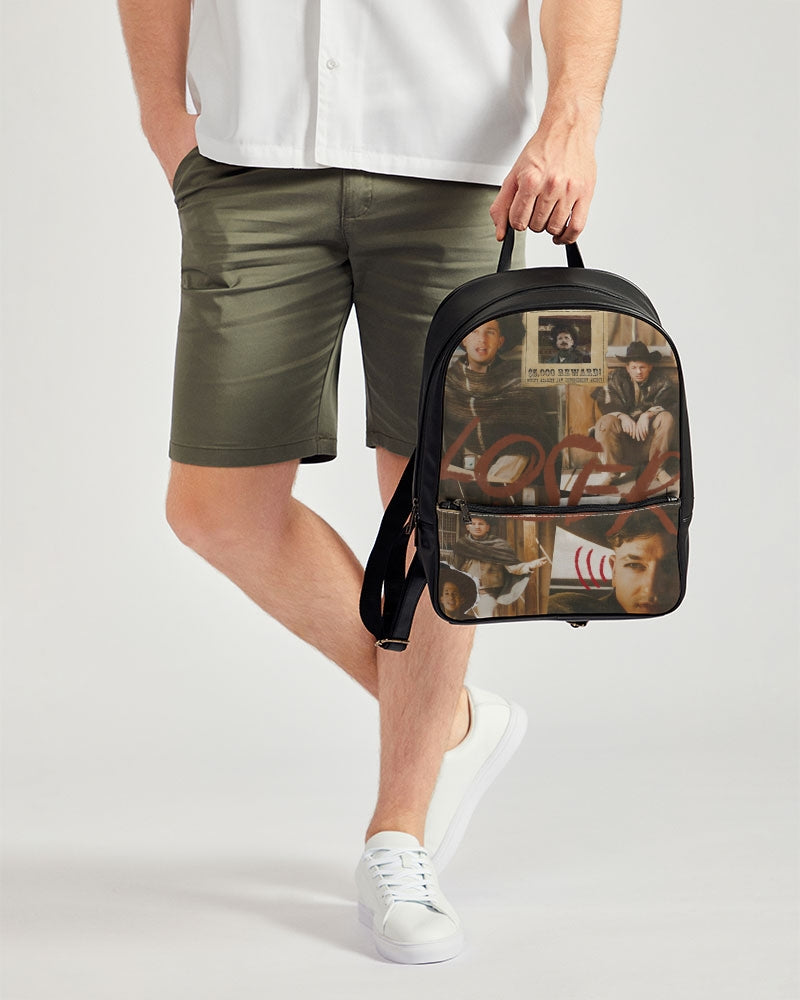 Loser puth inspired bag Classic Faux Leather Backpack