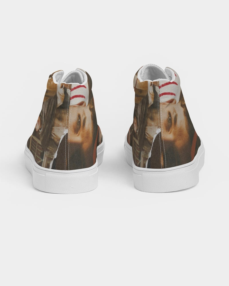 Loser Puth fan art Men's Hightop Canvas Shoe