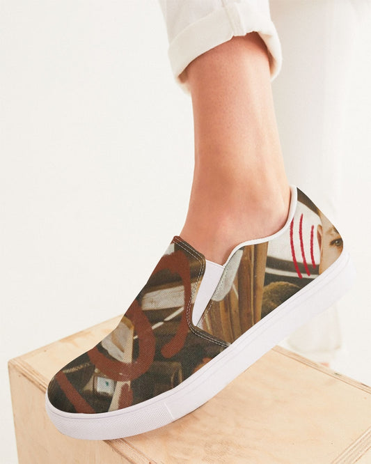 Loser Puth fan art Women's Slip-On Canvas Shoe