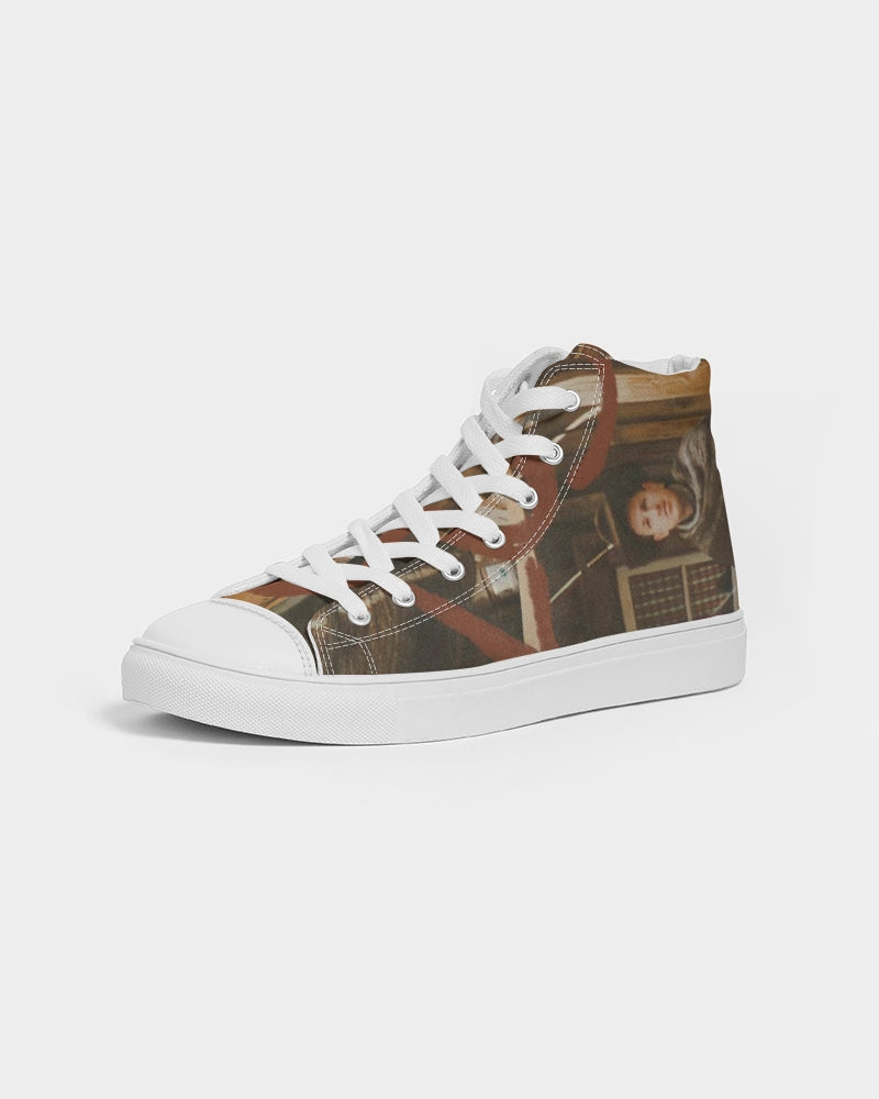 Loser Puth fan art Men's Hightop Canvas Shoe
