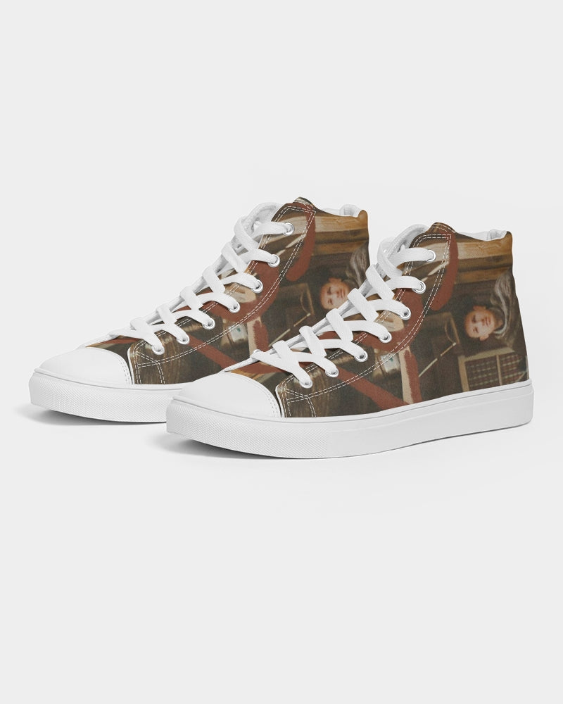 Loser Puth fan art Men's Hightop Canvas Shoe