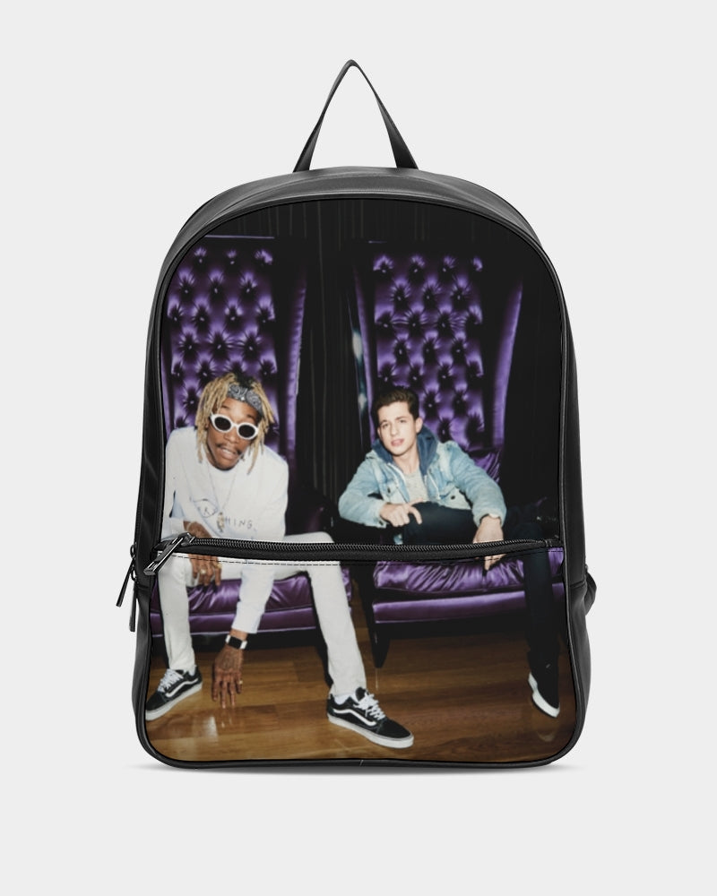 When I see you again Classic Faux Leather Backpack