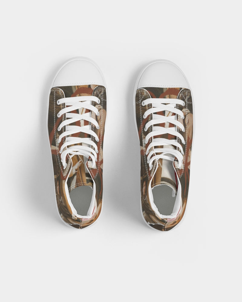 Loser Puth fan art Men's Hightop Canvas Shoe
